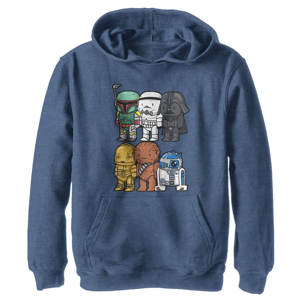 スター・ウォーズ Star Wars キュート・ウォーズ Cute Wars キャラクター デザイン プルオーバー パーカー 長袖 ユニセックス|Basqueバスク