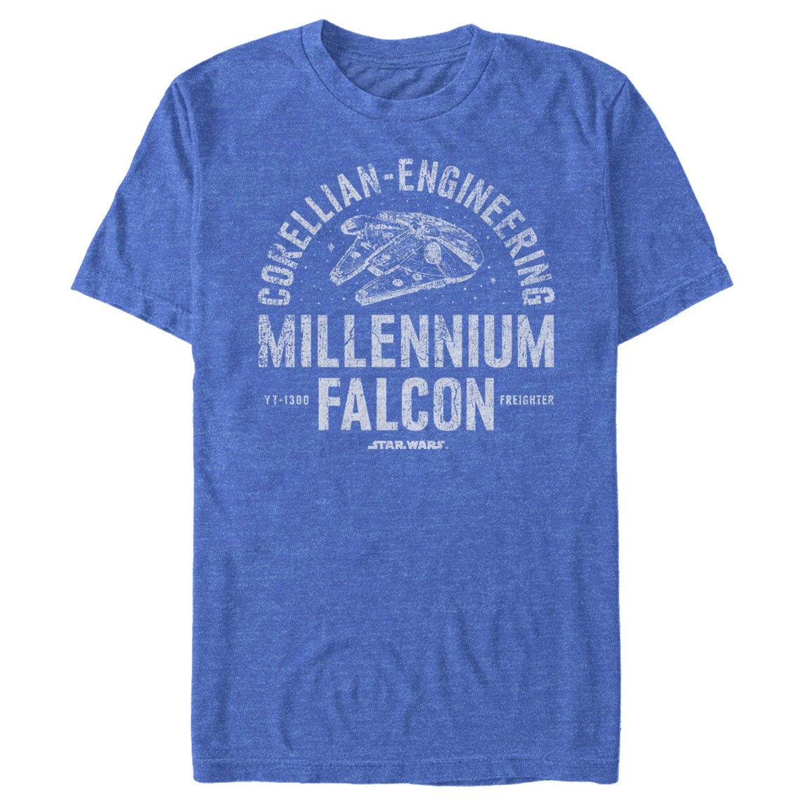 スターウォーズ ミレニアム・ファルコン Millennium Falcon コレリアン・エンジニアリング デザイン Tシャツ 半袖 メンズ｜Basqueバスク