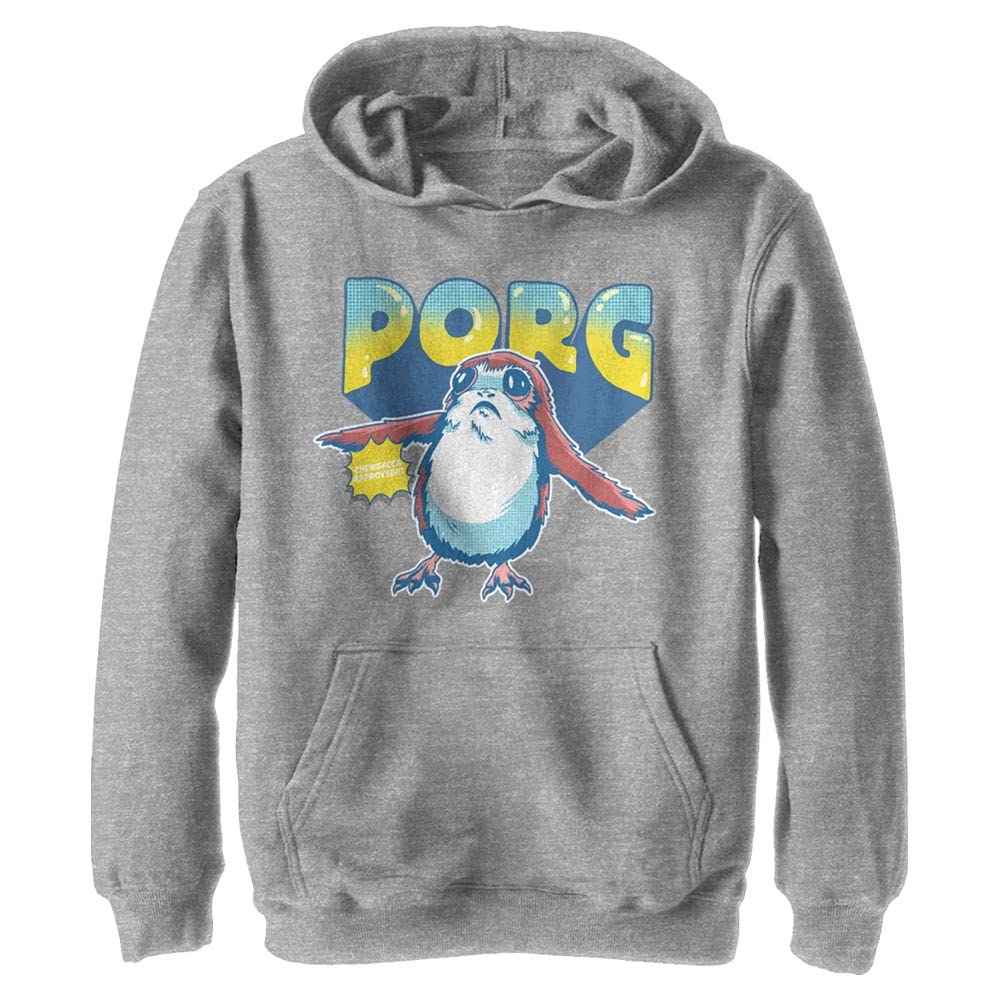スターウォーズ 最後のジェダイ Star Wars: The Last Jedi ポーグ Porg キャラクタープリント プルオーバー パーカー スウェット 長袖 ユニセックス|Basqueバスク