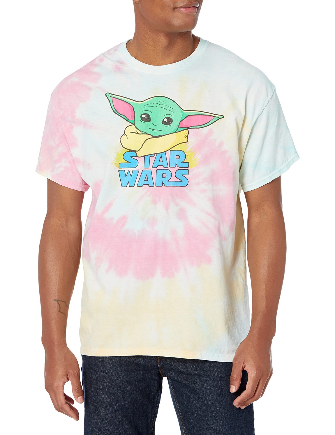 スターウォーズ マンダロリアン The Mandalorian ザ・チャイルド The Child プロフィール ロゴ Tシャツ 半袖 メンズ｜Basqueバスク