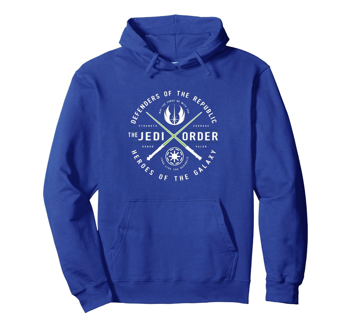 スターウォーズ ジェダイ・オーダー The Jedi Order 共和国の守護者 デザイン プルオーバー パーカー スウェット ユニセックス｜Basqueバスク
