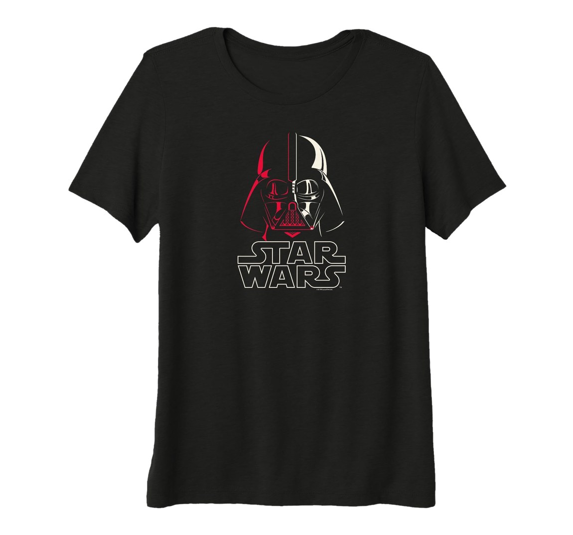 スター・ウォーズ ダース・ベイダー Darth Vader ロゴ ウィメンズ プレミアム Tシャツ 半袖 Star Wars レディース｜Basqueバスク