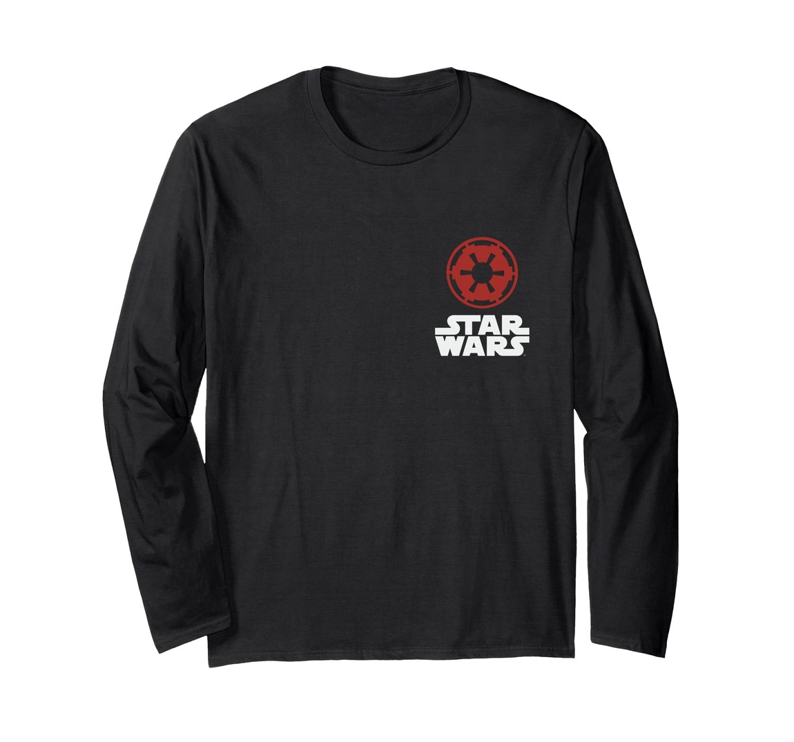 スター・ウォーズ エピソード5/帝国の逆襲 The Empire Strikes Back ストームトルーパー Stormtrooper フロント&バック プリント ロングTシャツ 長袖 ユニセックス｜Basqueバスク
