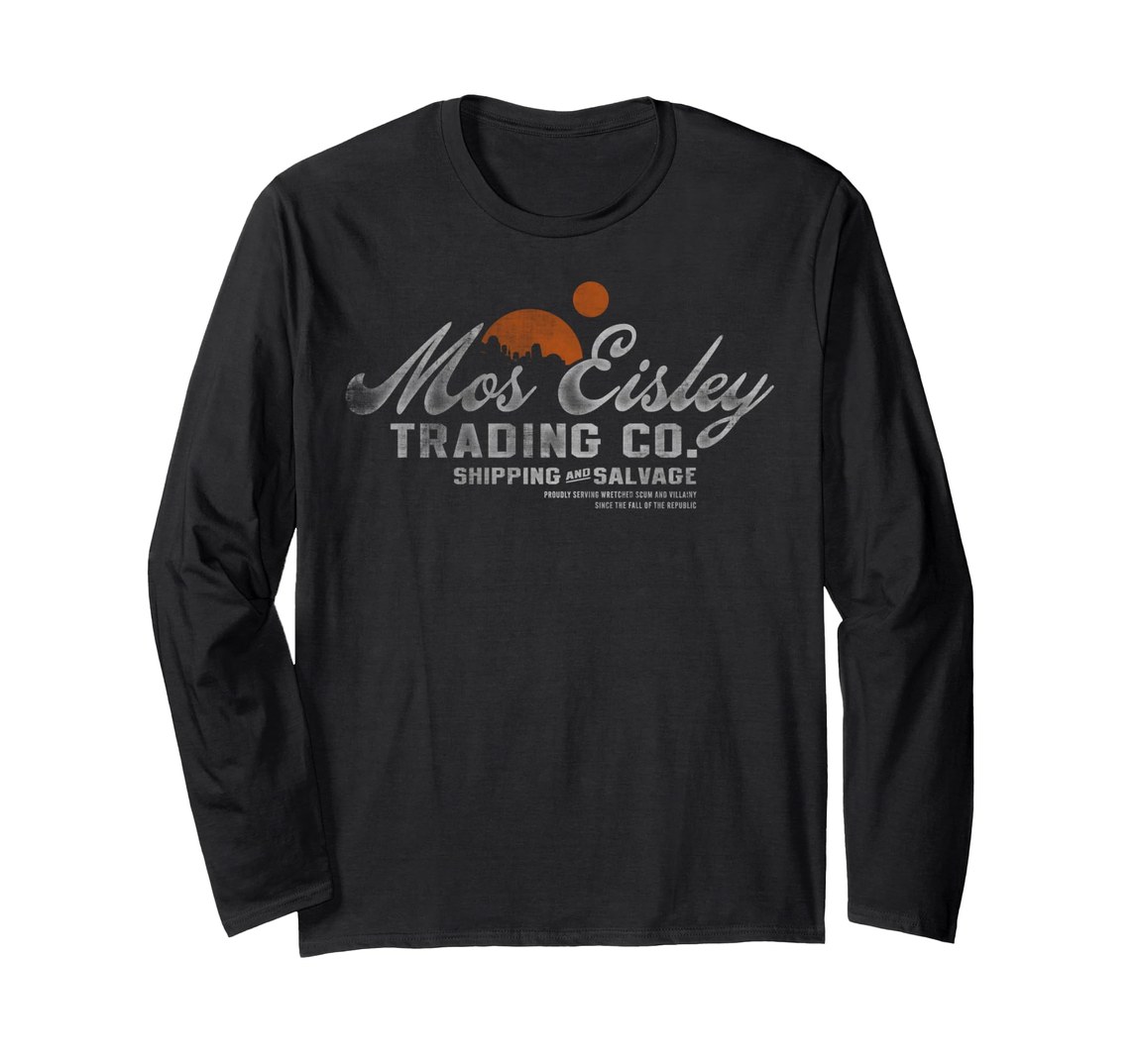 スターウォーズ モス・アイズリー・トレーディング・カンパニー Mos Eisley Trading Co ロゴ デザイン ロングTシャツ 長袖 ユニセックス｜Basqueバスク 7,881円