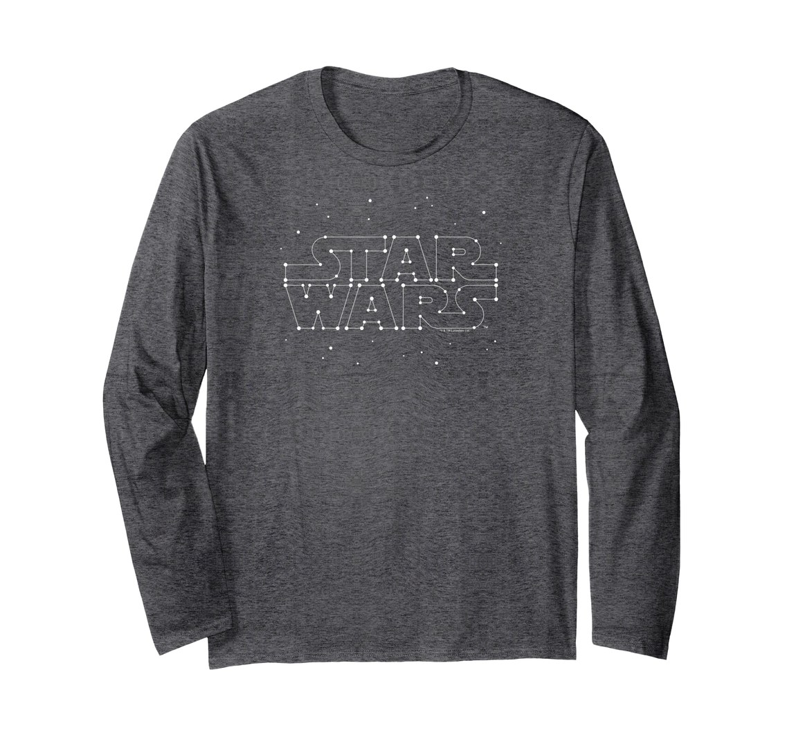 スター・ウォーズ Star Wars コンステレーション 星座 グラフィック デザイン ロングTシャツ 長袖 ユニセックス｜Basqueバスク