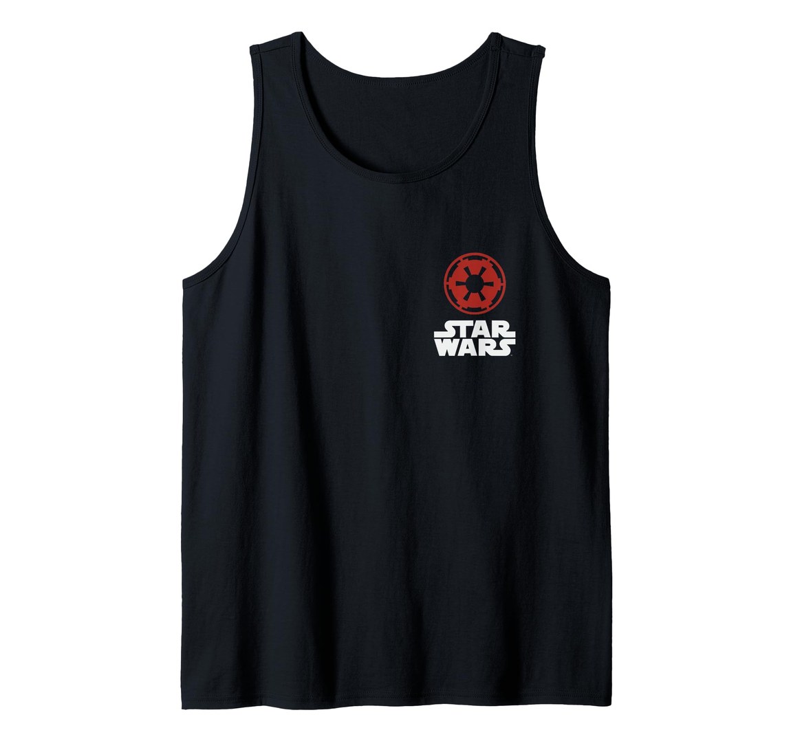 スターウォーズ 帝国の逆襲 The Empire Strikes Back ストームトルーパー Stormtrooper 前後プリント 両面デザイン タンクトップ｜Basqueバスク