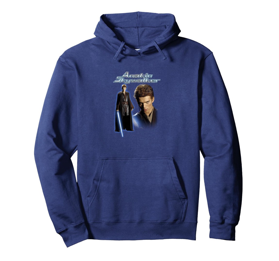スターウォーズ アナキン・スカイウォーカー Anakin Skywalker ポートレート Disney+ デザイン パーカー プルオーバー 長袖 ユニセックス｜Basqueバスク