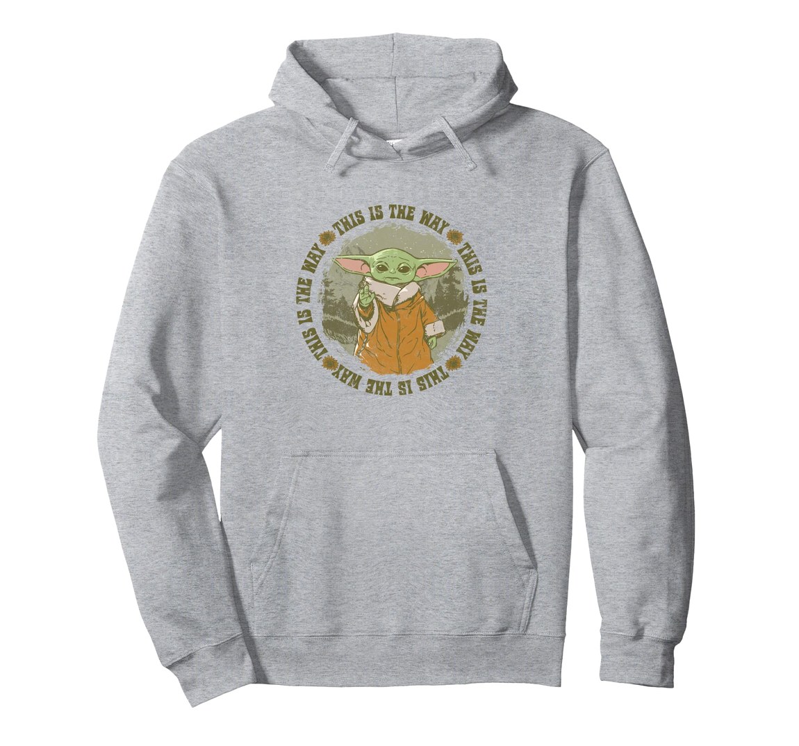 スターウォーズ マンダロリアン The Mandalorian グローグー Grogu アースデイ Earth Day Conservation Way プルオーバー パーカー 長袖 ユニセックス|Basqueバスク