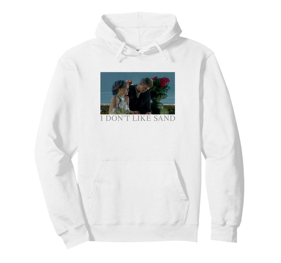 スターウォーズ Star Wars アナキン・スカイウォーカー Anakin パドメ・アミダラ Padme 映画ポスター グラフィック プルオーバー パーカー 長袖 ユニセックス｜Basqueバスク