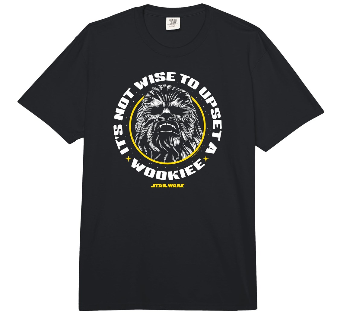 スターウォーズ Star Wars ウーキー Wookiee メッセージ It's Not Wise To Upset A Wookie コンフォートカラーズ Tシャツ 半袖 ユニセックス｜Basqueバスク 6,440円