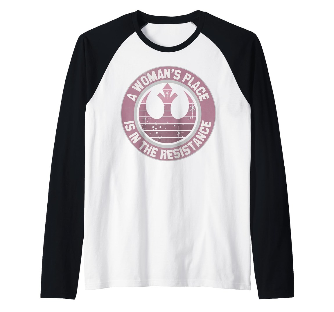 スターウォーズ レジスタンス Star Wars Resistance ギャラクシークレスト ロゴ デザイン ラグラン Tシャツ 半袖｜Basqueバスク