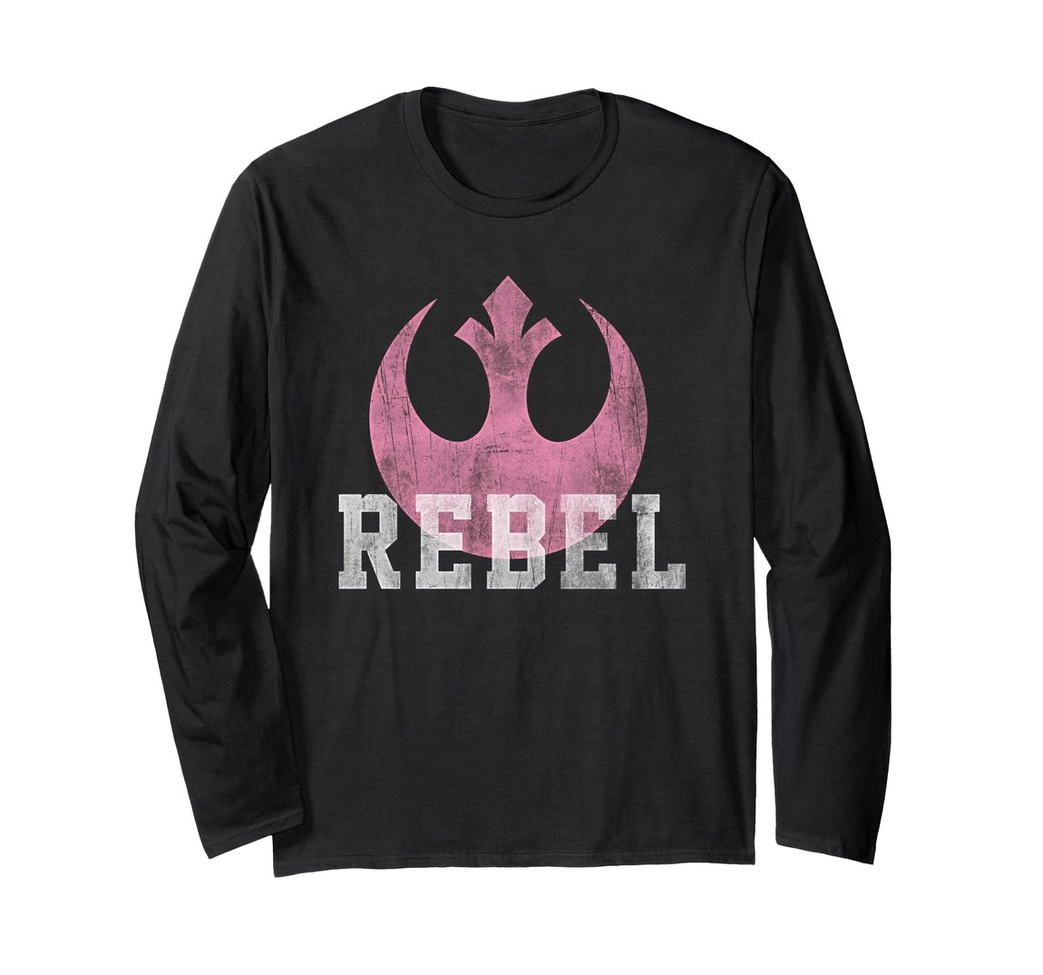 スターウォーズ 反乱同盟軍 Rebel Alliance デザートレース ロゴ デザイン ロングTシャツ 長袖 ユニセックス｜Basqueバスク