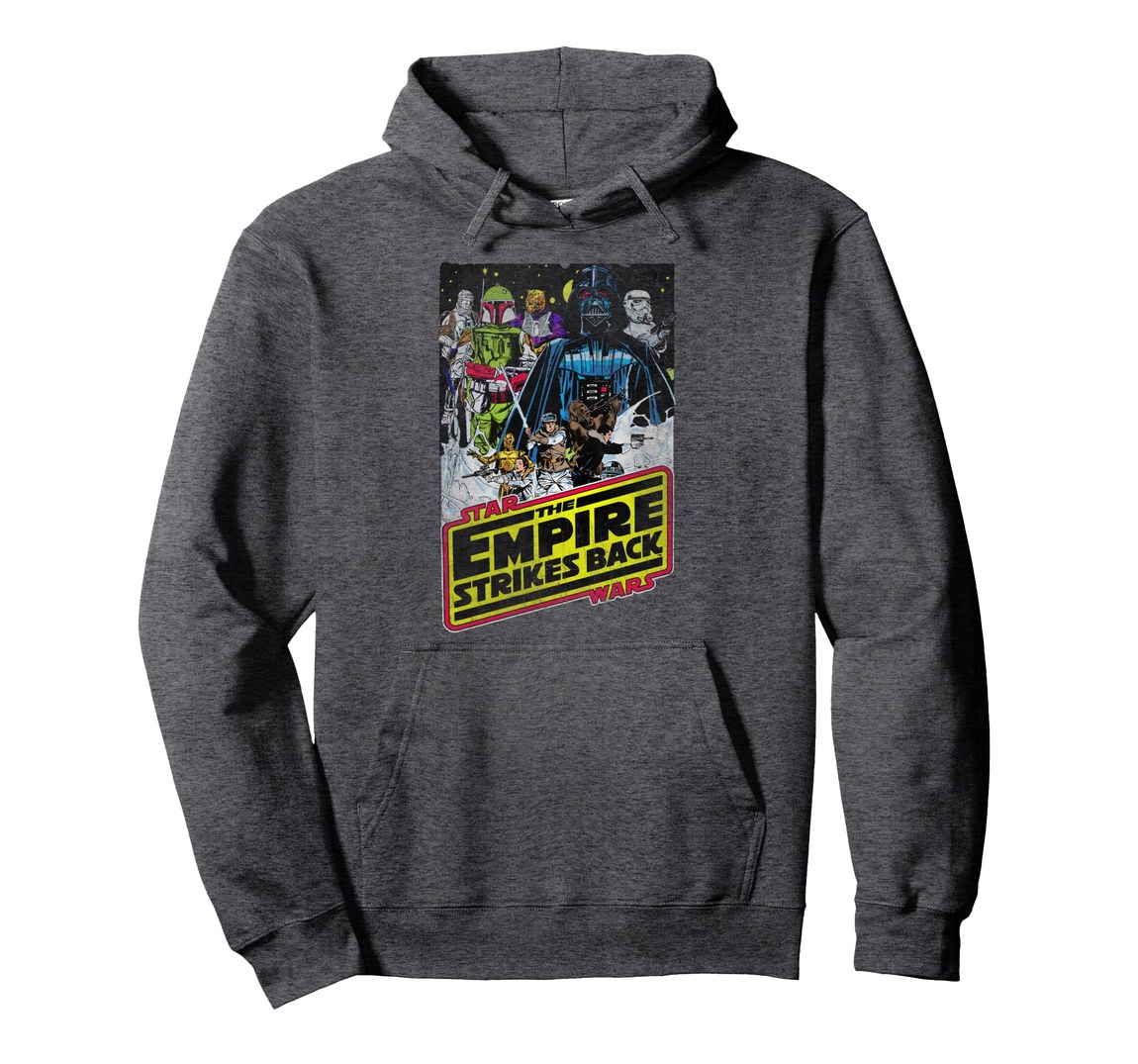 スター・ウォーズ エピソード5/帝国の逆襲 Star Wars: Episode V The Empire Strikes Back ロゴ デザイン パーカー ユニセックス｜Basqueバスク