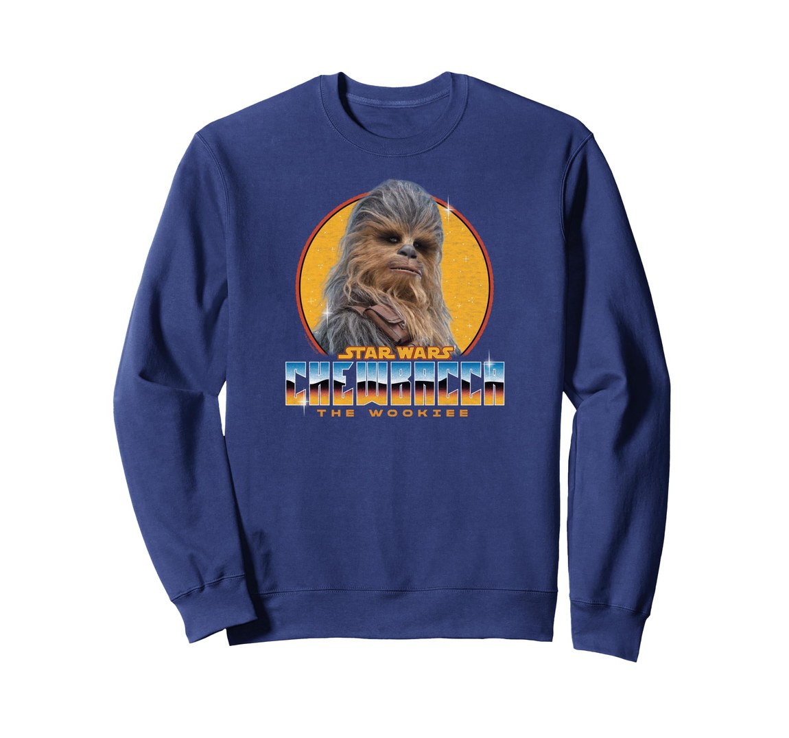 スターウォーズ チューバッカ Chewbacca 公式ライセンス グラフィック スウェット 長袖 ユニセックス｜Basqueバスク