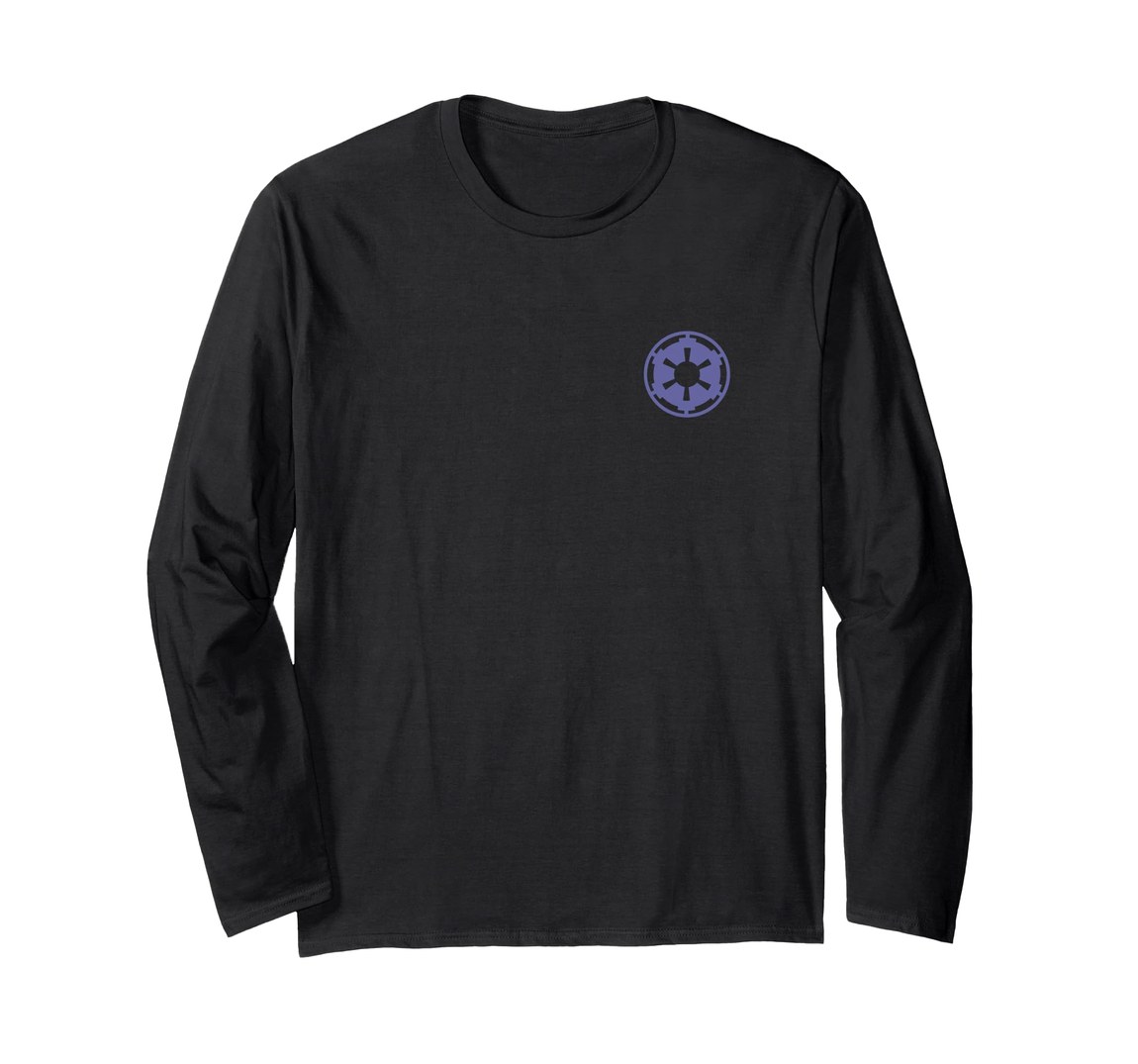 スターウォーズ 帝国軍 Empire コラージュ デザイン ロングTシャツ 長袖 ユニセックス｜Basqueバスク