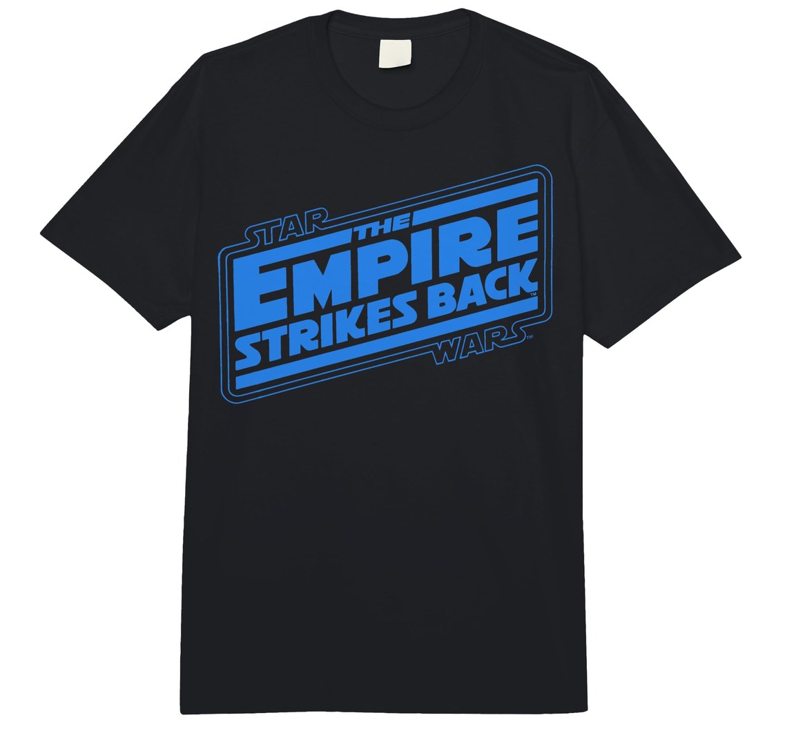 スターウォーズ 帝国の逆襲 The Empire Strikes Back ヴィンテージロゴ コンフォートカラーズ Tシャツ 半袖 ユニセックス｜Basqueバスク