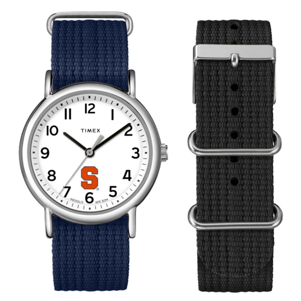 Timexタイメックス ユニセックス ウィークエンダー ボックスセット 38mm ウォッチ シラキュース オレンジ