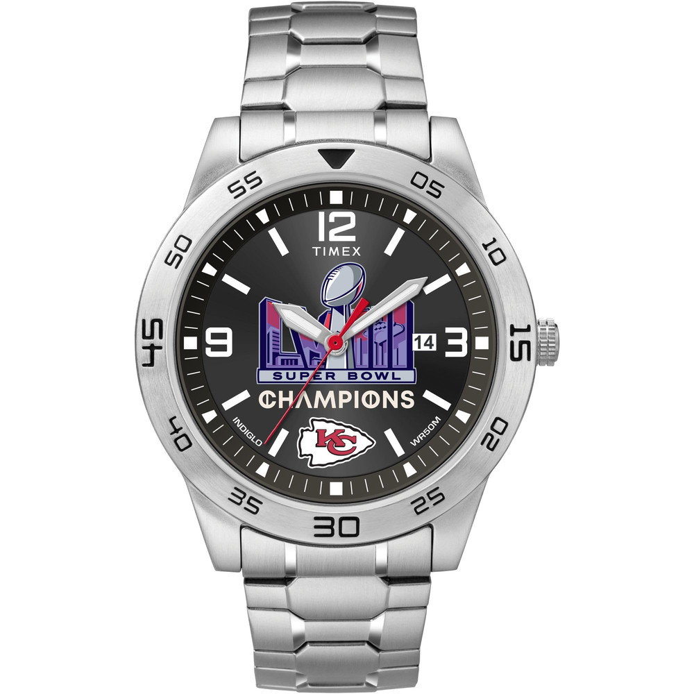 Timex メンズ Citation 42粍 Super Bowl LVIII Champions ウオッチ - Kansas City Chiefs