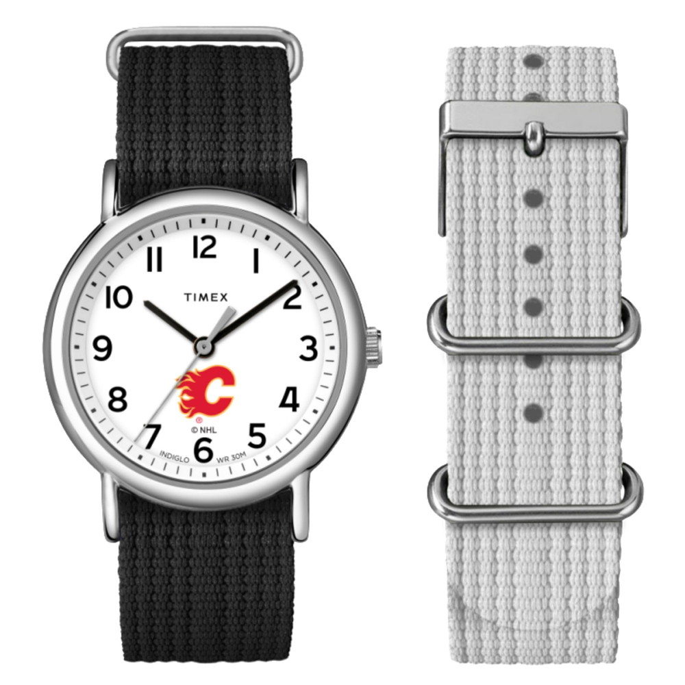 Timex ユニ一発やる ウィークエンダー ボックス席書き割り 38粍 御覧になる - Calgary Flames
