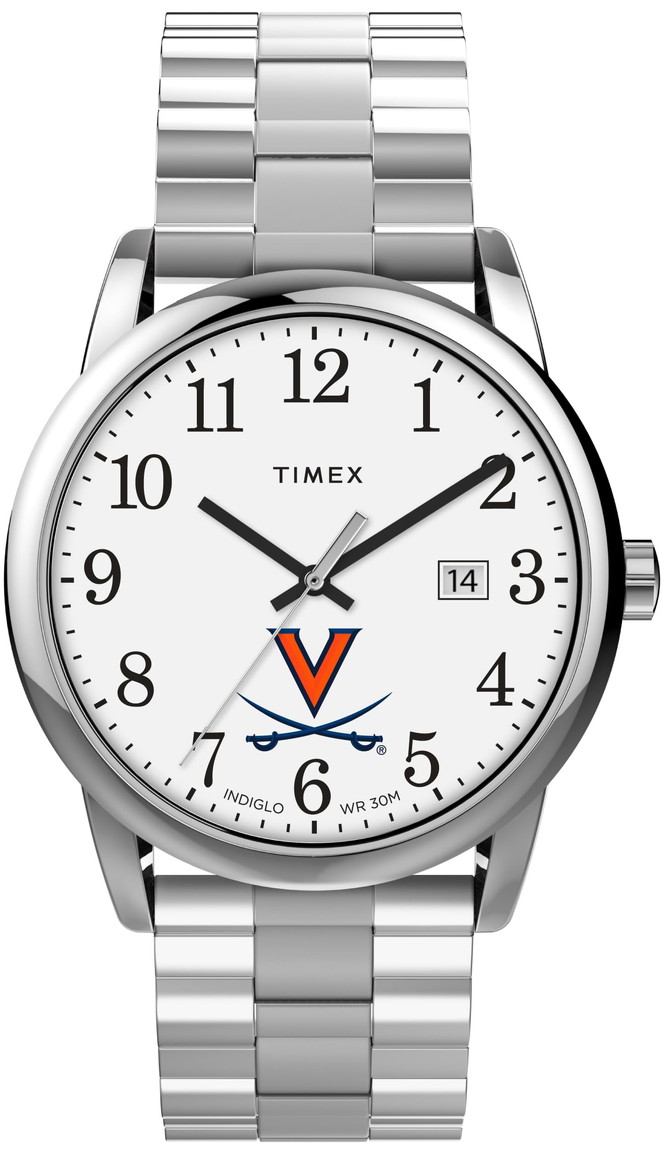 Timex メンズ Easy Reader 38mm 腕時計 Virginia Cavaliers エクスパンションバンド 17,625円