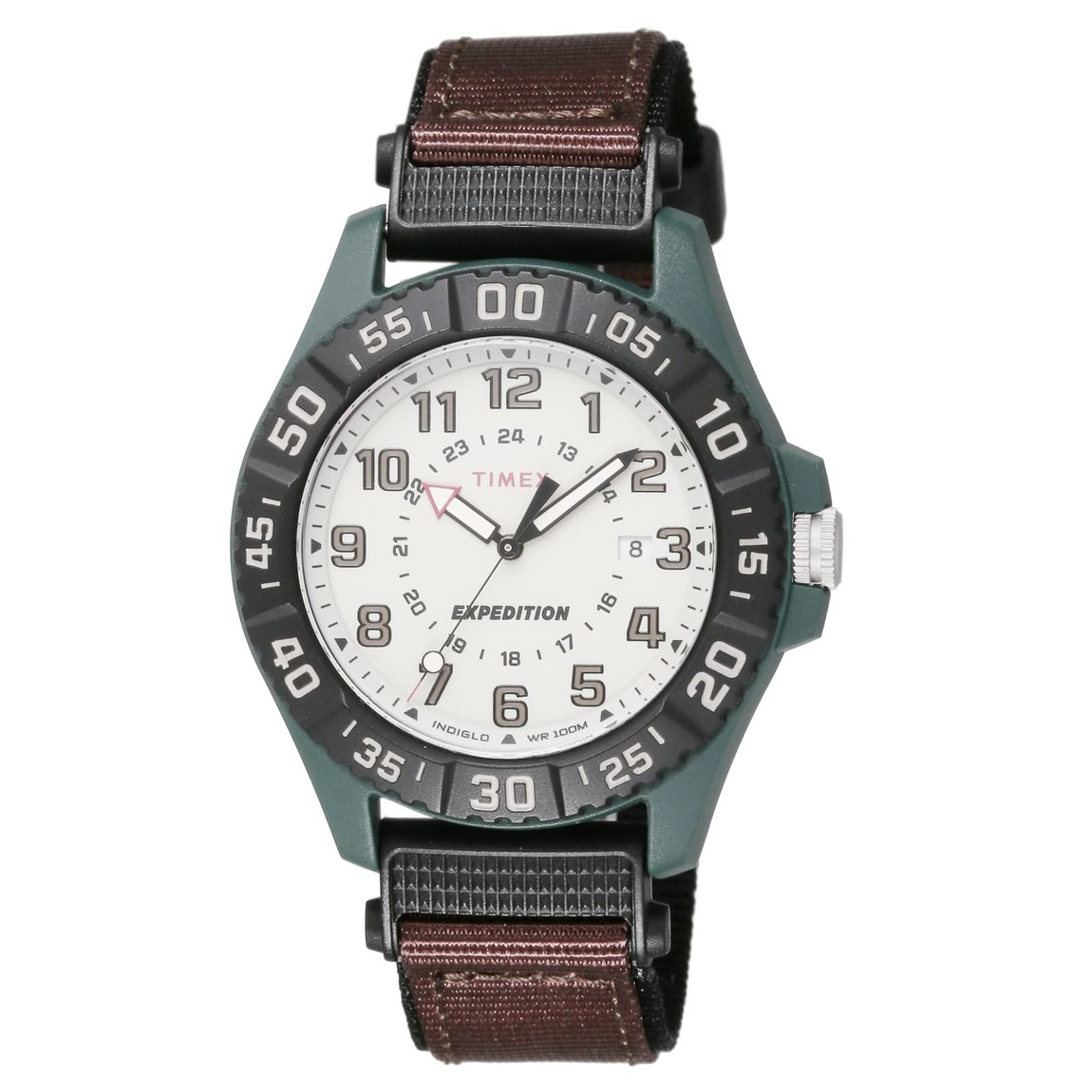 タイメックス Expedition Acadia Rugged メンズ ベージュ文字盤 レジン クォーツ 42mm|Basqueバスク