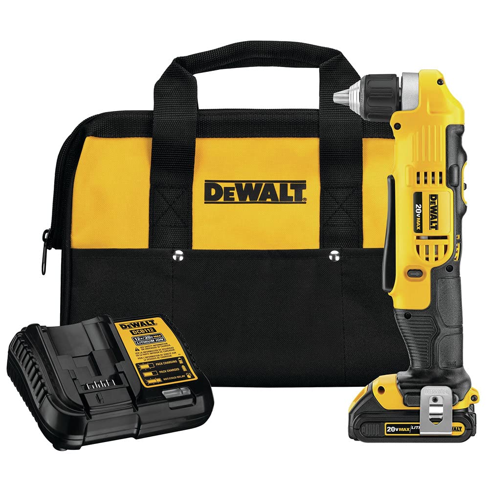 DEWALTデウォルト 一角せん孔機 一揃いの道具 3/8in コードレス DCD740C1