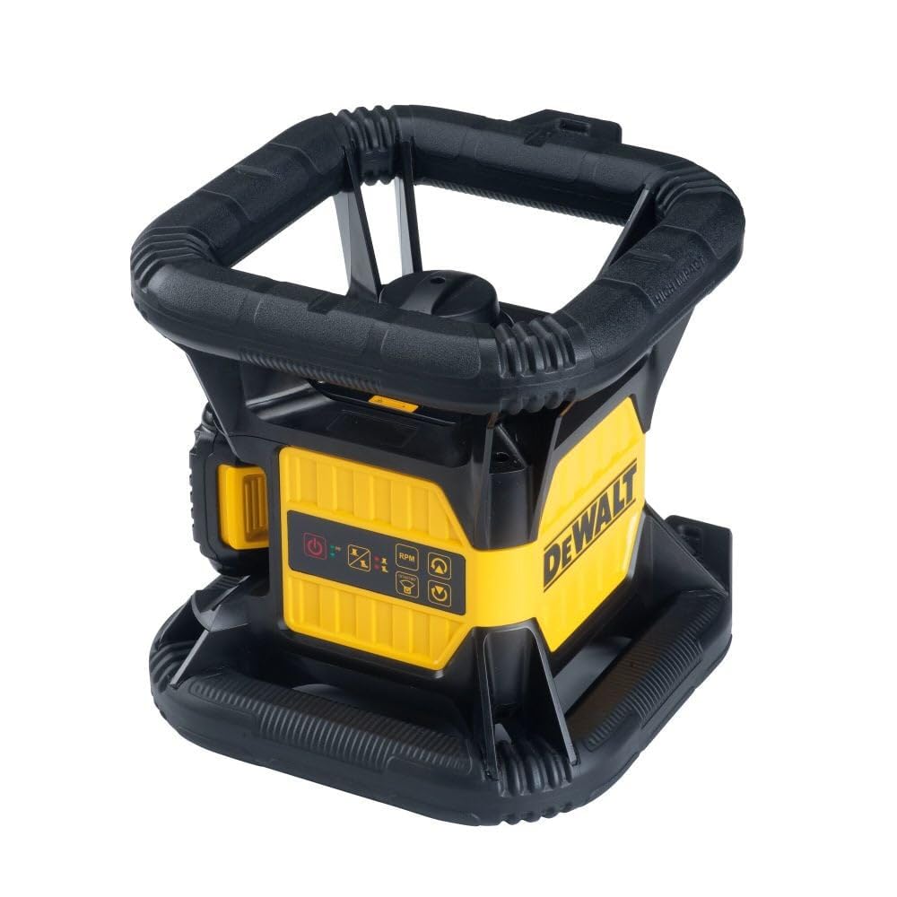 DEWALTデウォルト 20V MAX 回転レーザーレベル 赤色 50フィート TSTAKケース付 DW074LR