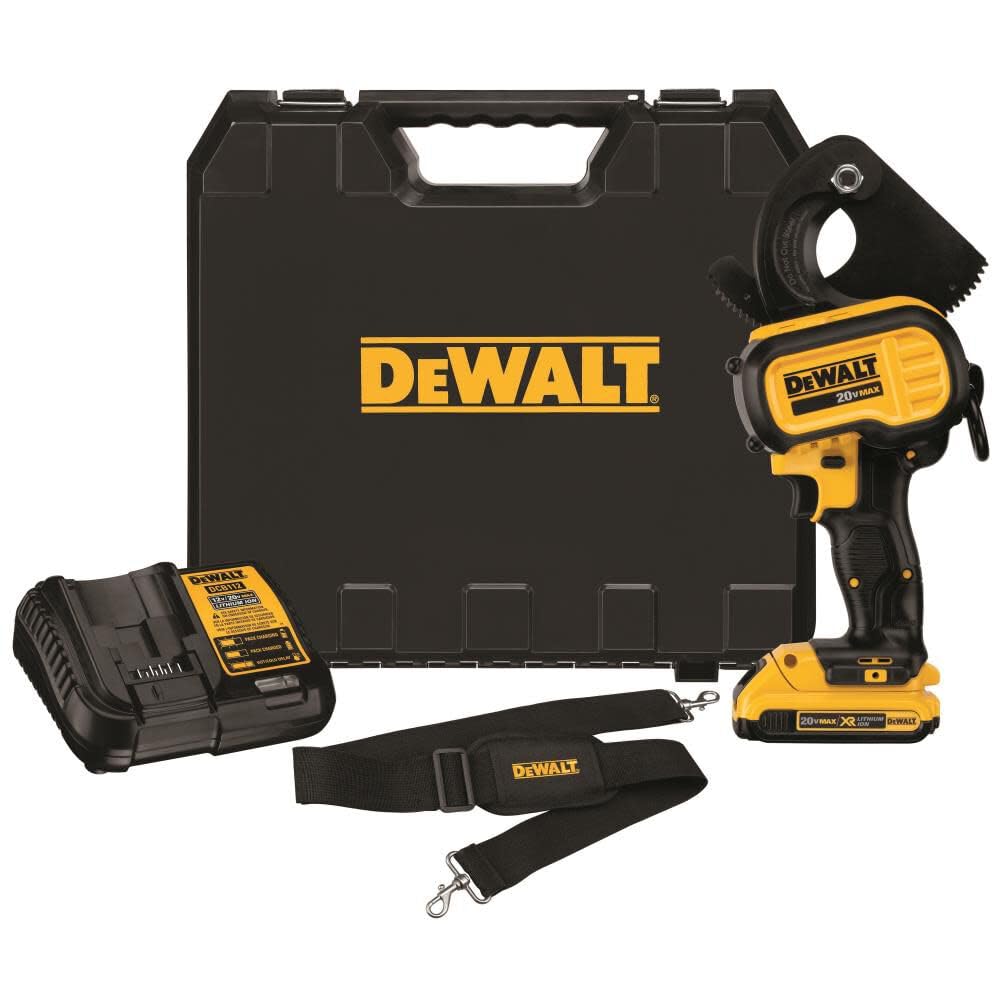 DEWALTデウォルト 20V MAX コードレス 有線テレビ切り手 一揃いの道具 銅/軽銀用 DCE150D1