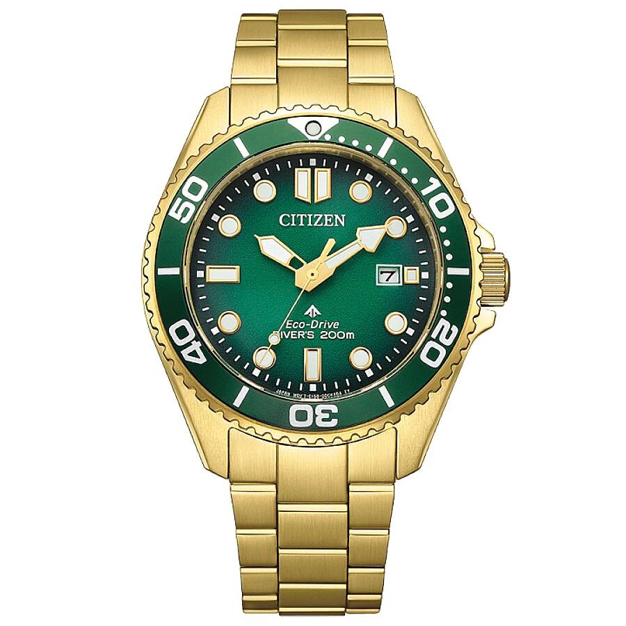 Citizenシチズン腕時計 逆輸入 Promaster Dive グリーン ダイヤル メンズ ウォッチ BN0262 59W