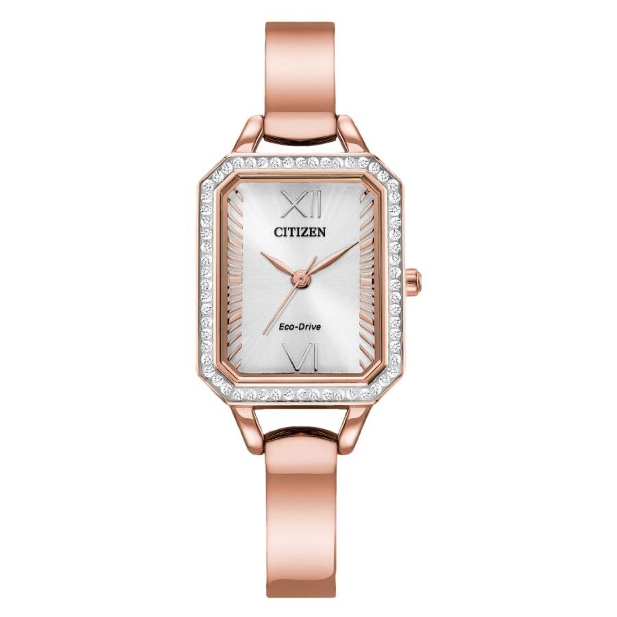 Citizenシチズンウオッチ 逆インポート Silhouette 結晶 Eco Drive レディース 御覧になる EM0983 51A