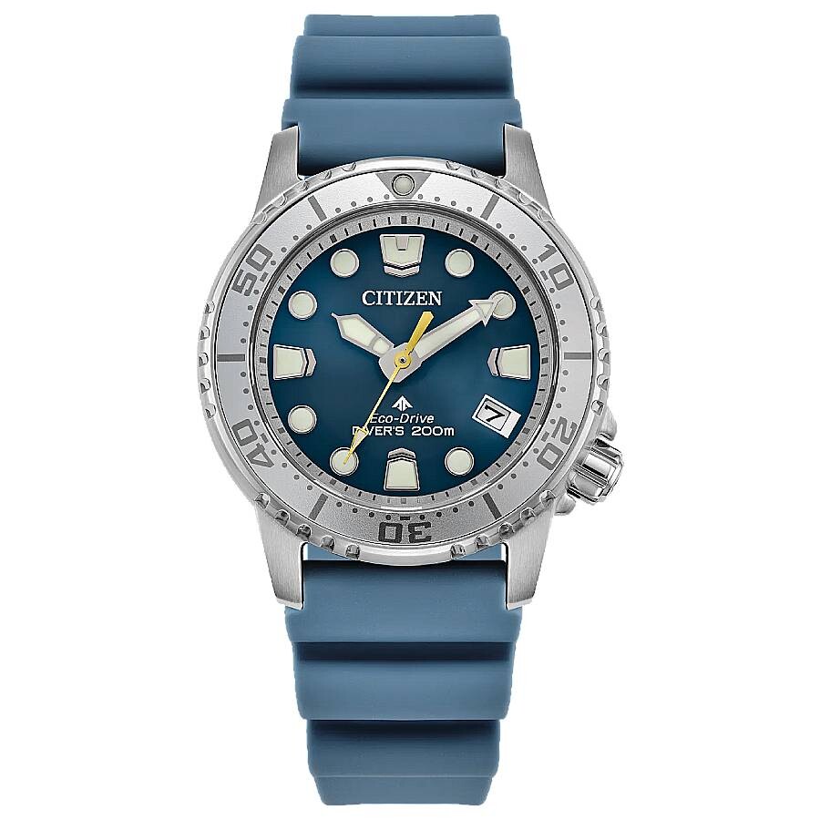 Citizenシチズン腕時計 逆輸入 Promaster Dive ブルー ダイヤル レディース ウォッチ EO2027 09L