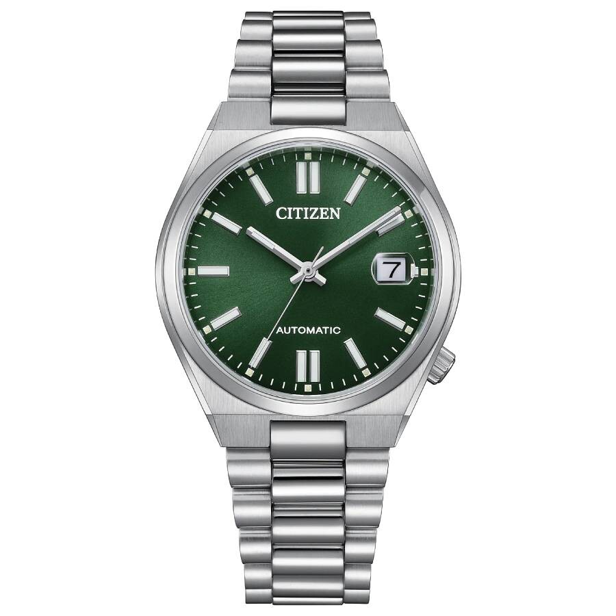 Citizenシチズン腕時計 逆輸入 Tsuyosa オートマチック グリーン ダイヤル ウォッチ NJ0200 50X 57,600円