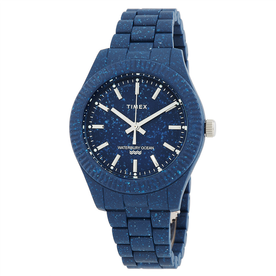 Timex メンズ ウオッチ 石英 青碧文字記号盤 脂原料品 42粍径 心地よい ウォーターベリーオーシャン