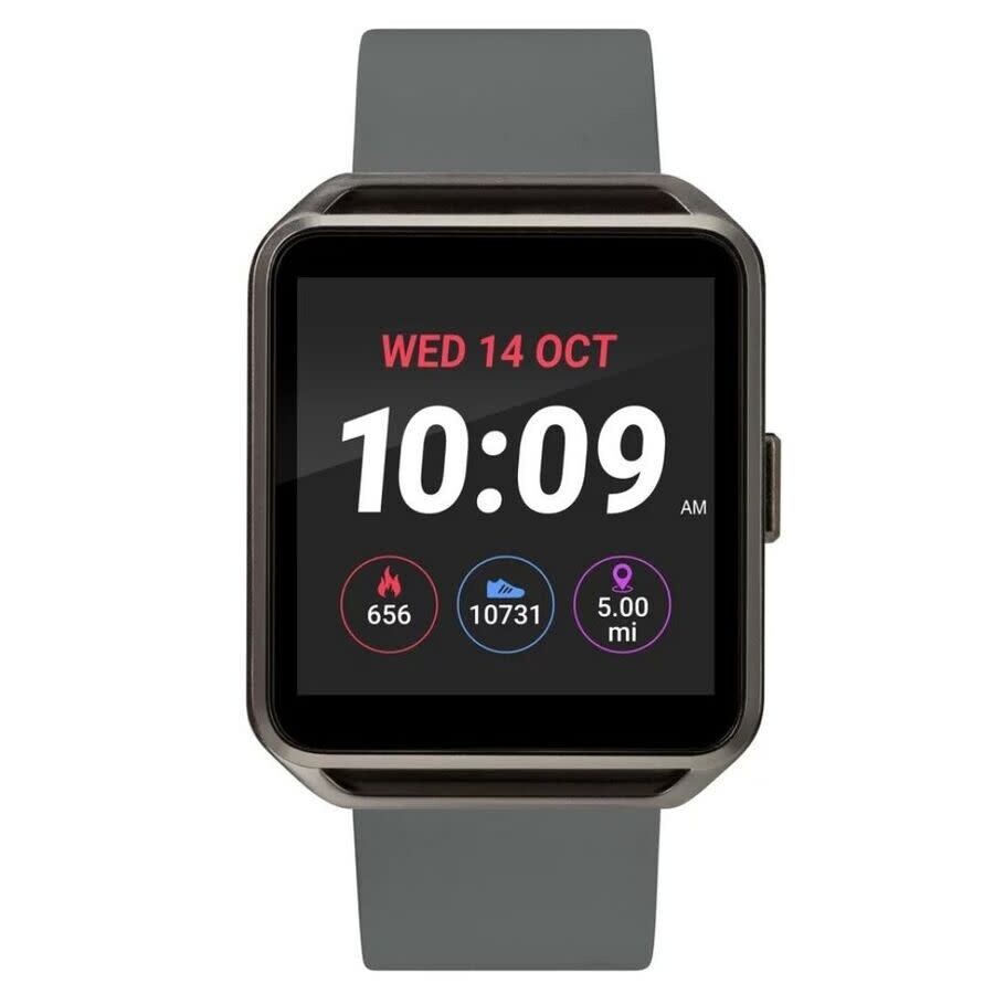 Timex Iconnect ウオッチ メンズ 石英 デジタル 黒いこと文字記号盤 ケイ素樹脂三尺帯 スポーツウォッチ