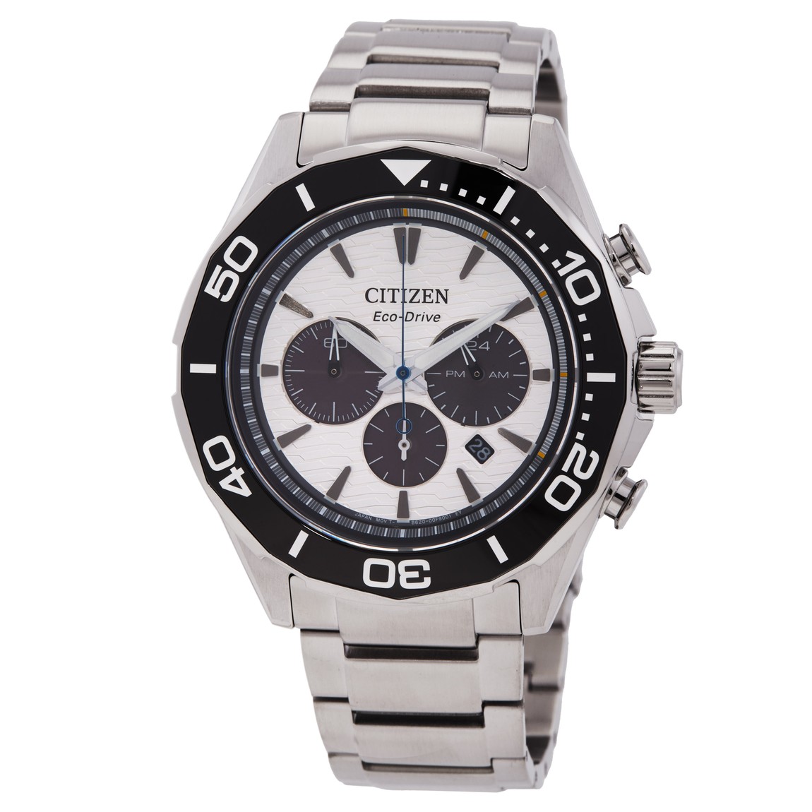 Citizen Endeavor 腕時計 クロノグラフ クオーツ ホワイトダイヤル メンズ シルバー CA4730-59A｜Basqueバスク 68,585円