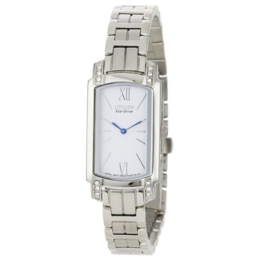 Citizen Silhouette 腕時計 ホワイトダイヤル レディース クオーツ ステンレス シルバー EG2720-51A｜Basqueバスク 36,660円