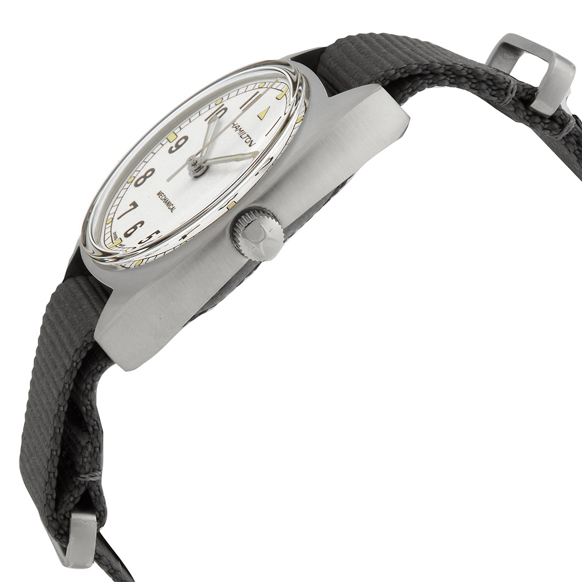 Hamilton Khaki Aviation Pilot Pioneer Mechanical 腕時計 シルバー文字盤 手巻き メンズ H76419951｜Basqueバスク 102,905円