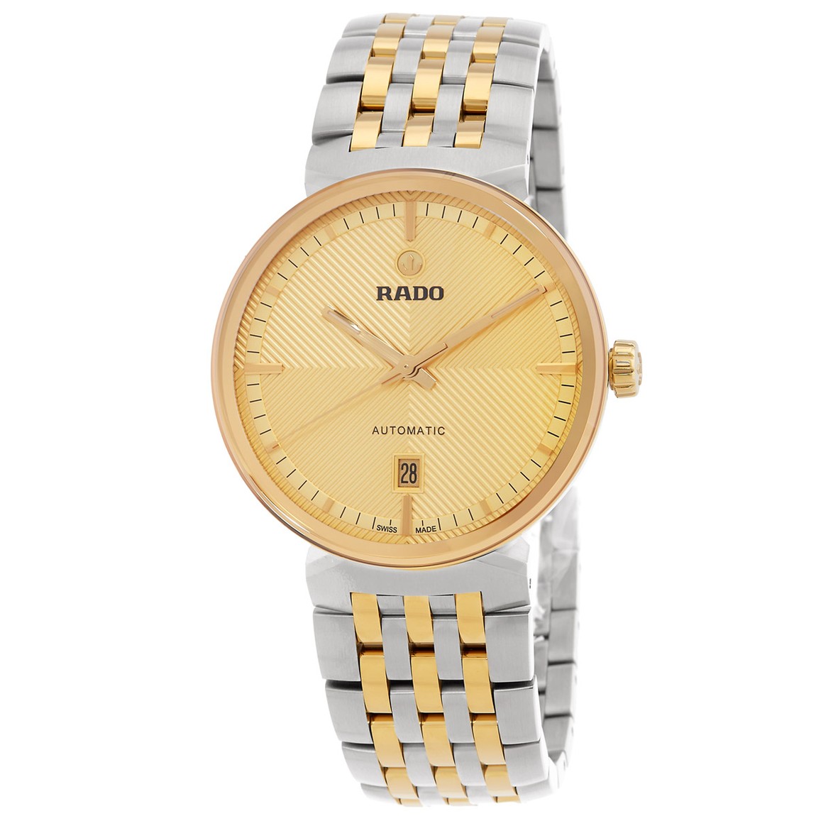 Rado Florence 腕時計 オートマチック イエローゴールド文字盤 ツートーン ステンレス ユニセックス R48903253｜Basqueバスク