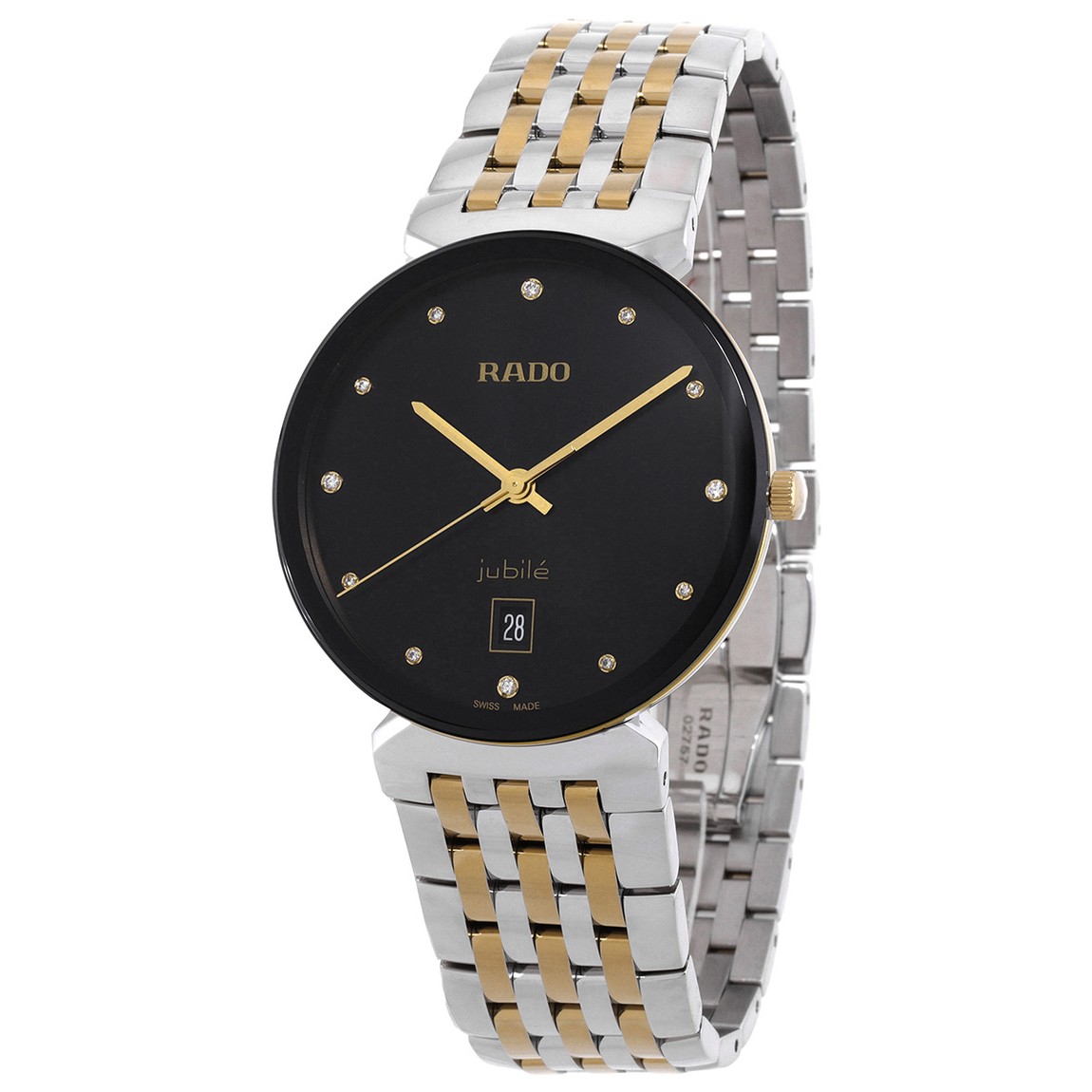 Rado Florence Classic 腕時計 クオーツ ダイヤモンド ブラック文字盤 ユニセックス R48912743｜Basqueバスク 150,050円