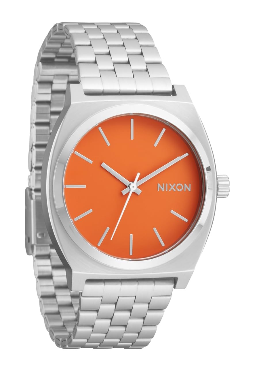 NIXON Time Teller 腕時計 メンズ アナログ 37mm ステンレススチール 10気圧防水 A045｜Basqueバスク