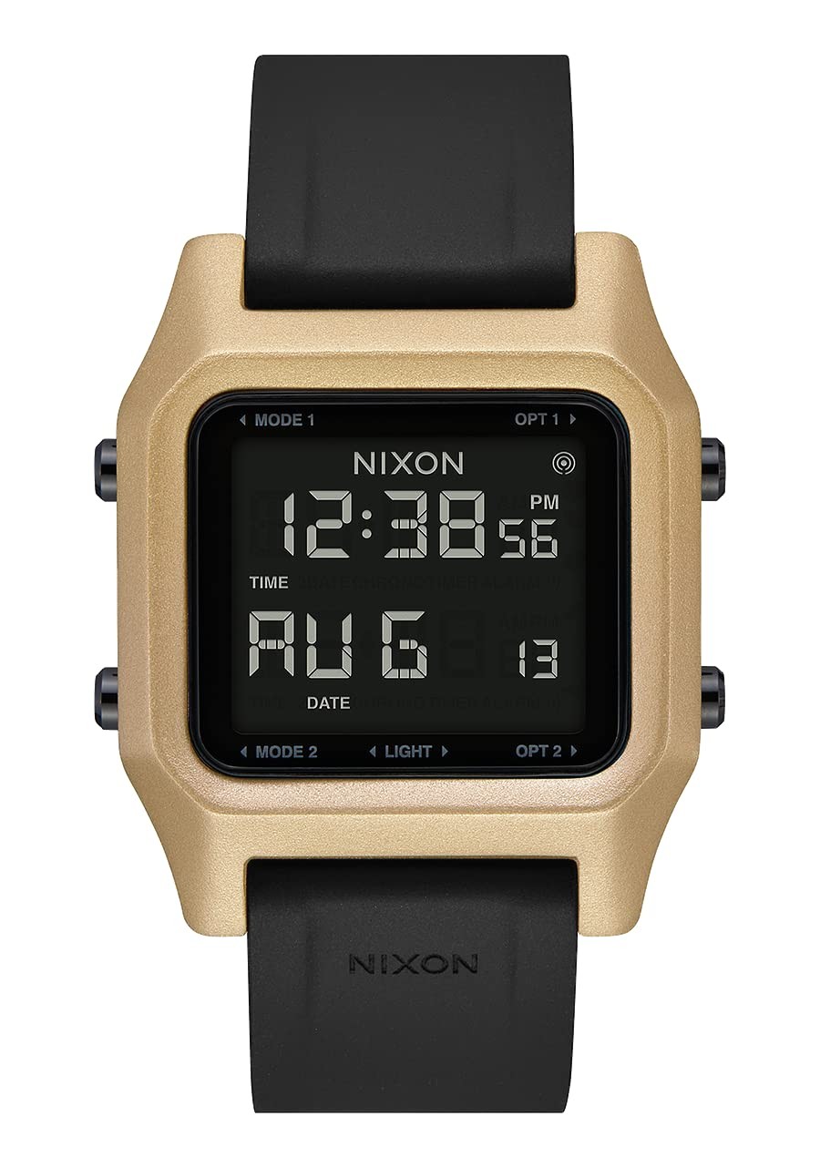 NIXON Staple 腕時計 デジタル スポーツウォッチ 100m防水 メンズ 38mmケース リサイクルプラスチック A1309｜Basqueバスク