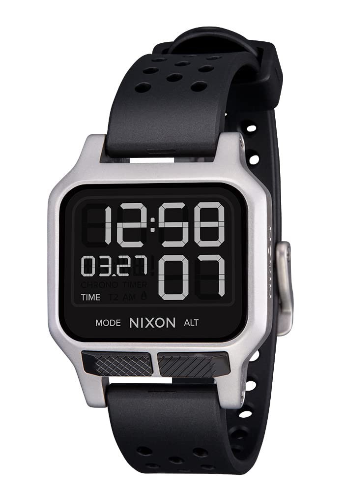 NIXON Heat 腕時計 デジタル 100M防水 メンズ レディース 38mm LCDディスプレイ A1320|Basqueバスク