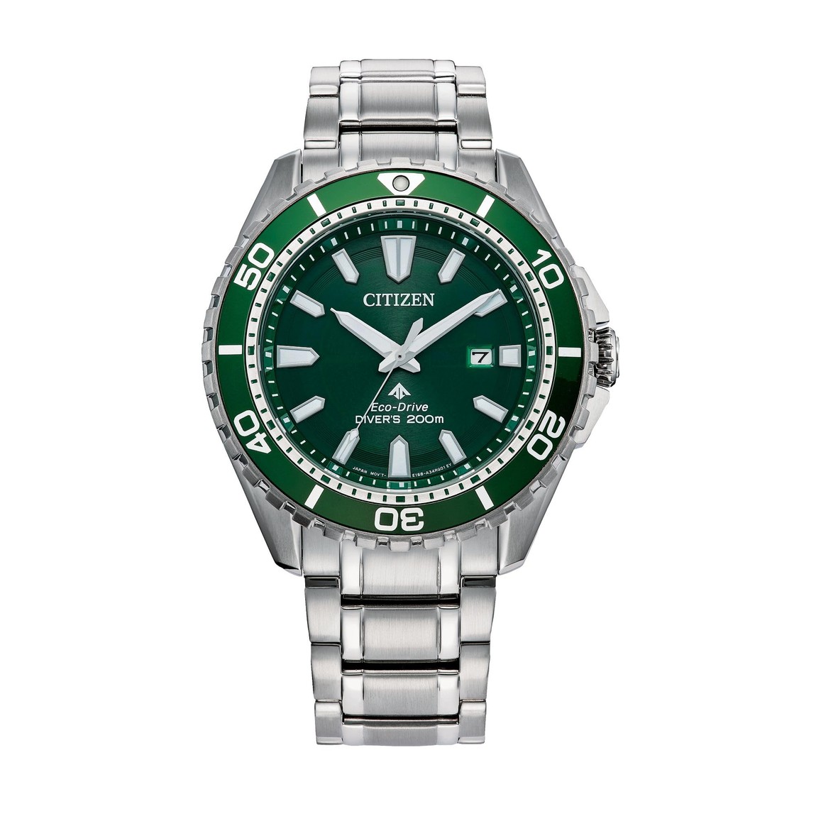 Citizen Promaster Sea Eco-Drive 腕時計 メンズ グリーン文字盤 ステンレス 逆回転防止ベゼル BN0199-53X|Basqueバスク