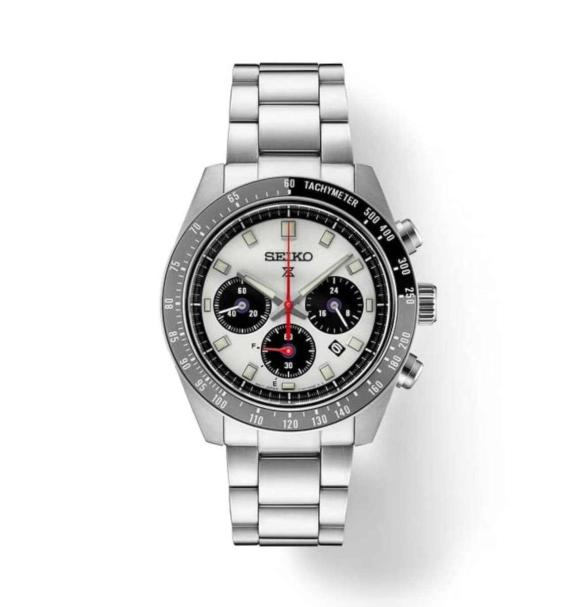 SEIKO Prospex Speedtimer 腕時計 ソーラー クロノグラフ シルバー文字盤 メンズ SSC911｜Basqueバスク
