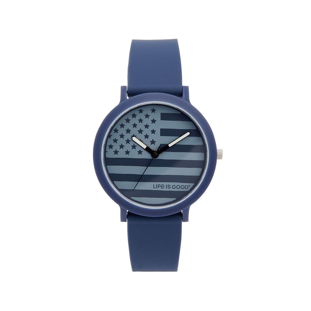 Speidel Life is Good 腕時計 40mmケース シリコンストラップ マットケース フラッグデザイン クオーツ Flag｜Basqueバスク 14,328円