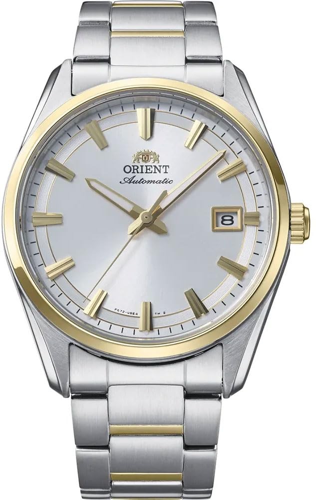 Orient Contemporary Stretto Date 腕時計 ホワイト文字盤 自動巻 メンズ ステンレスベルト RA-AC0R01S30B｜Basqueバスク