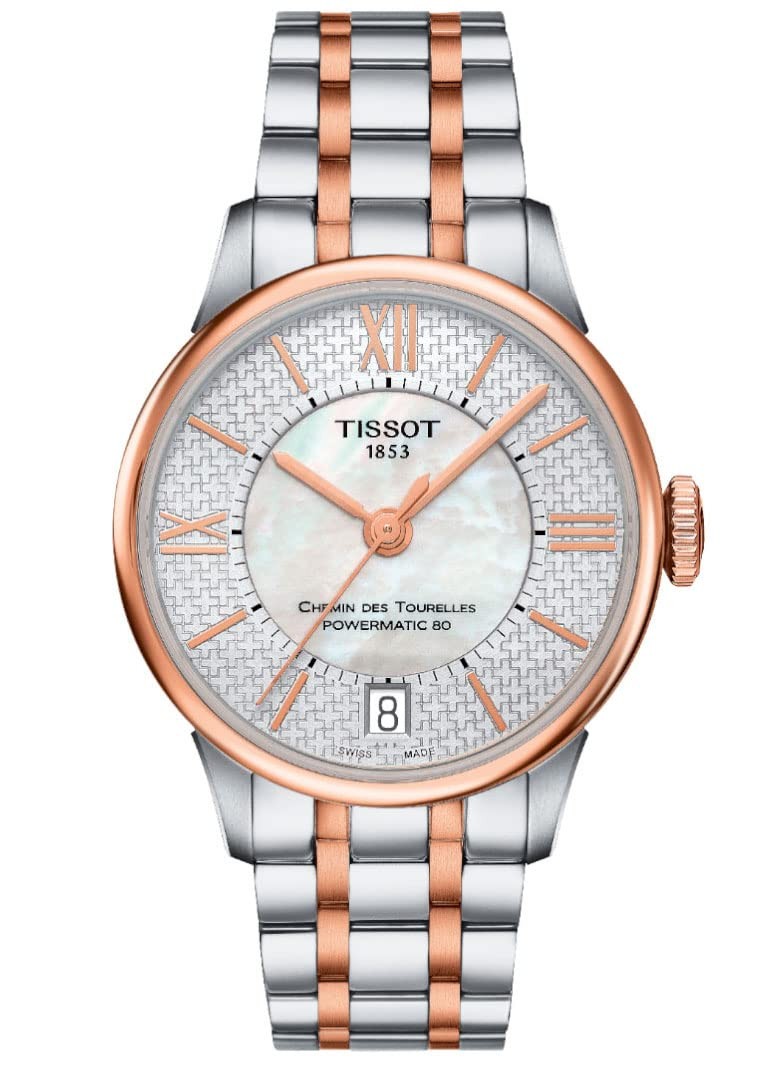 Tissot Chemin des Tourelles Powermatic 80 腕時計 レディース グレー 自動巻き T0992072211801｜Basqueバスク