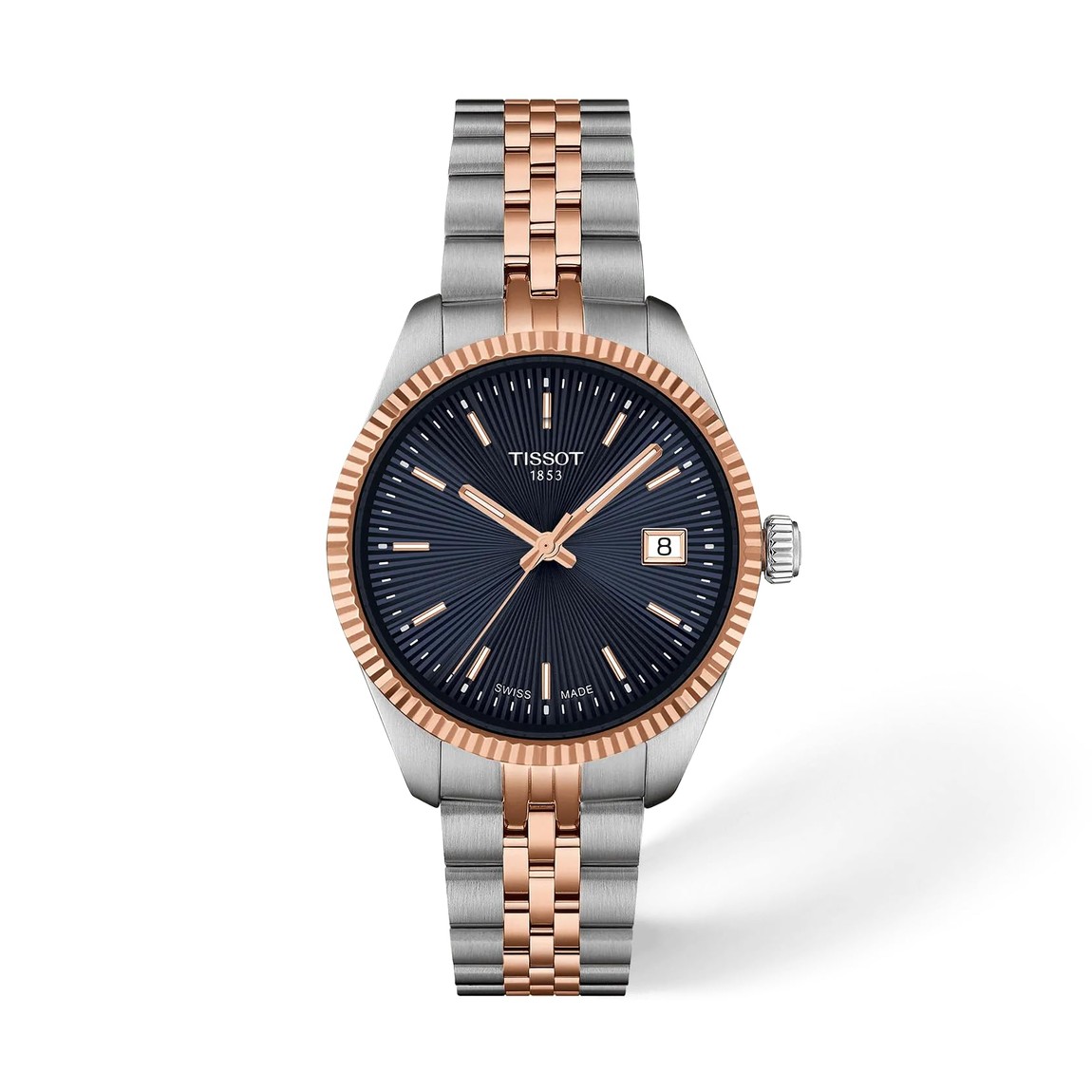Tissot Ballade 34mm 腕時計 クオーツ ローズゴールドPVD ステンレススチール レディース｜Basqueバスク