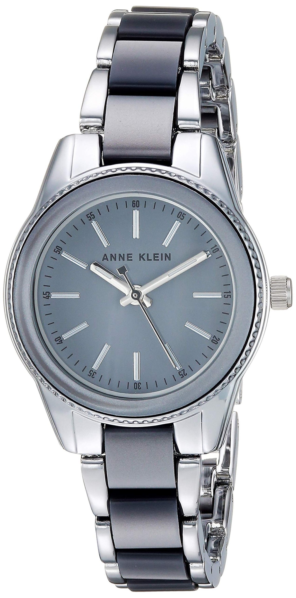 Anne Klein Resin Bracelet Watch 腕時計 レディース グレー文字盤 シルバー レジンブレスレット クオーツ 30mm｜Basqueバスク 12,692円