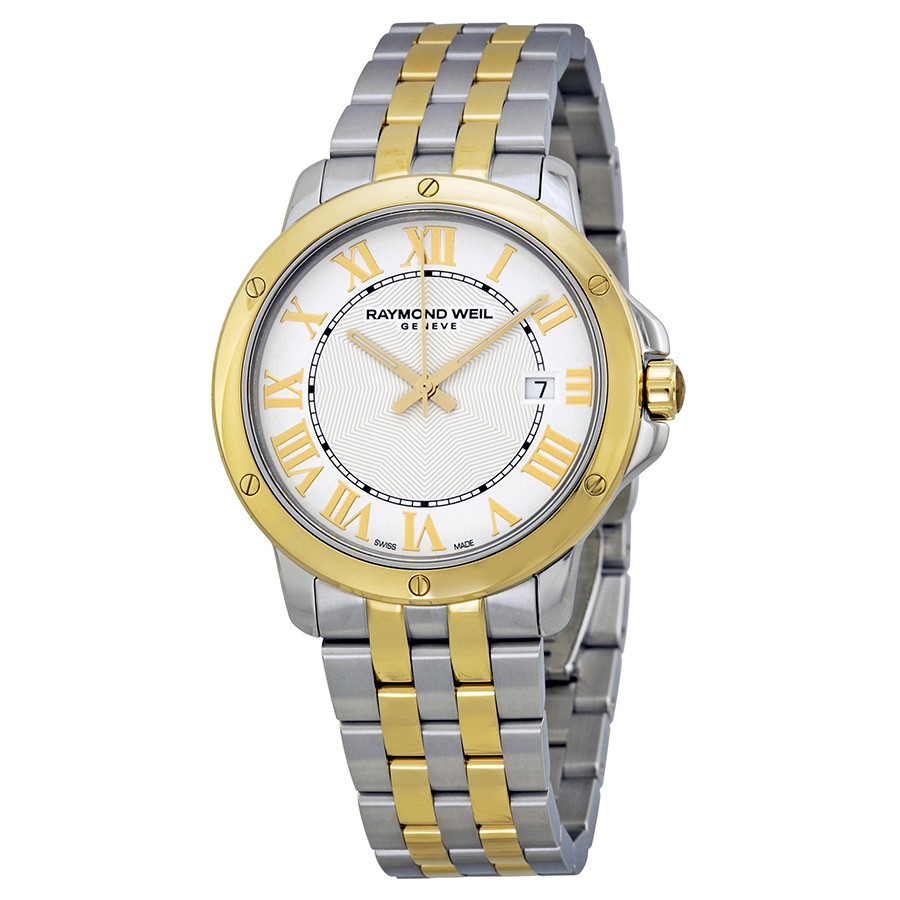 Raymond Weil Tango 腕時計 ホワイト文字盤 ツートンカラー ステンレス クオーツ メンズ 5591-STP-00308|Basqueバスク
